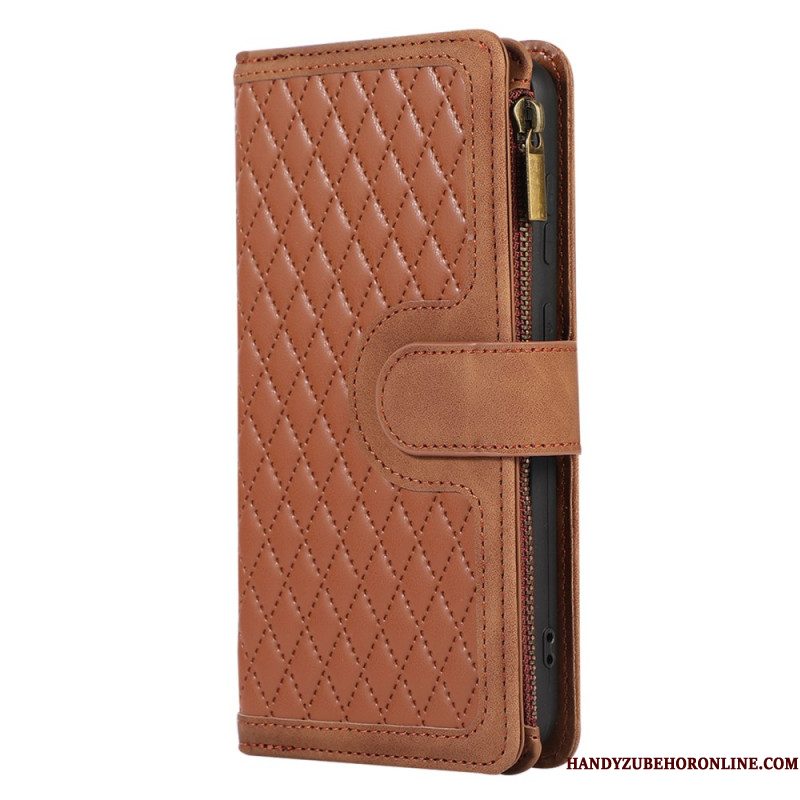 Leren Hoesje Voor Samsung Galaxy S26 Portemonnee Met 9 Kaartsleuven