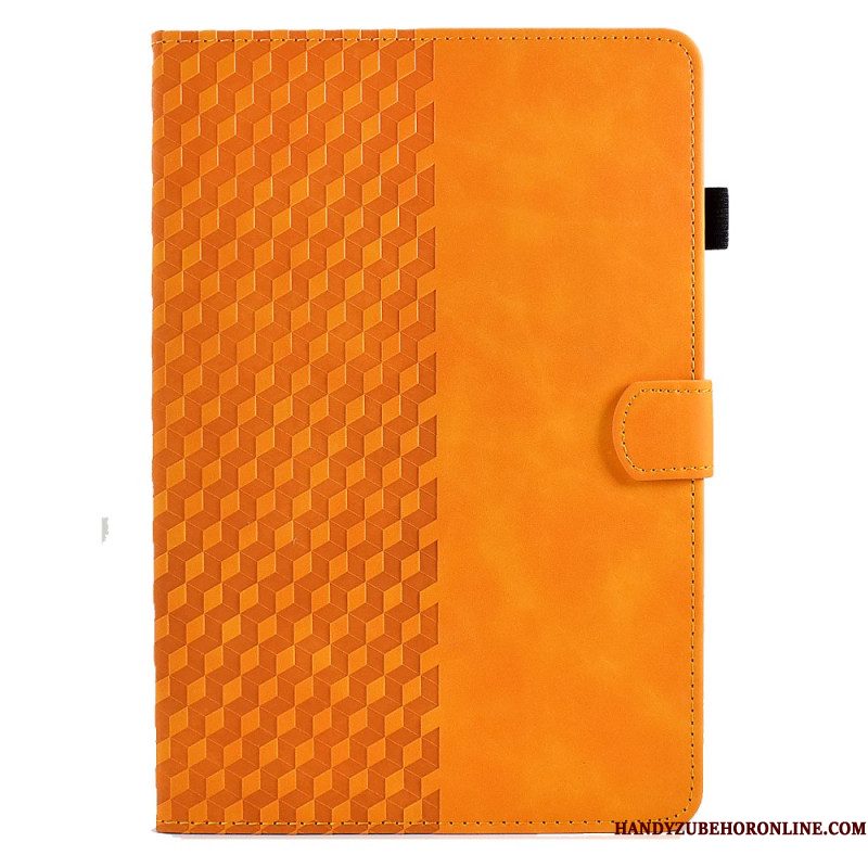 Leren Hoesje Voor Samsung Galaxy Tab S11 Suède Randeffect