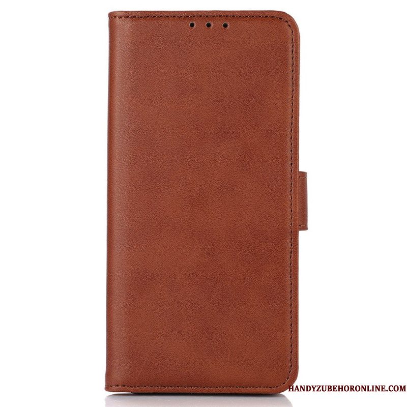 Leren Hoesje Voor Sony Xperia 1 Vii Leerstructuur