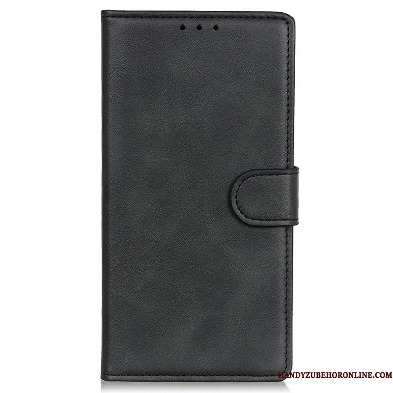 Leren Hoesje Voor Sony Xperia 1 Vii Mat Kunstleer