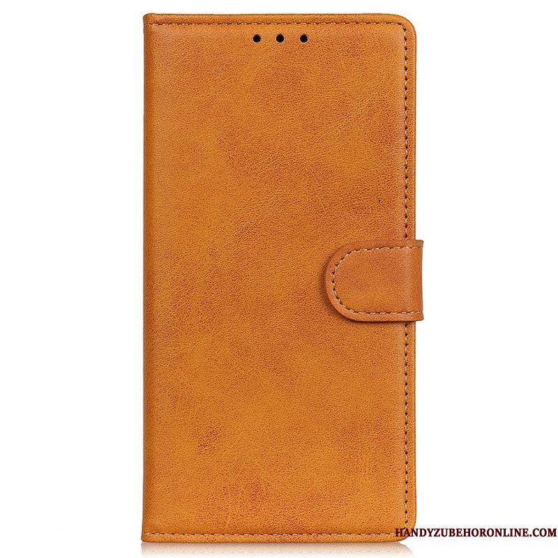 Leren Hoesje Voor Sony Xperia 1 Vii Mat Kunstleer