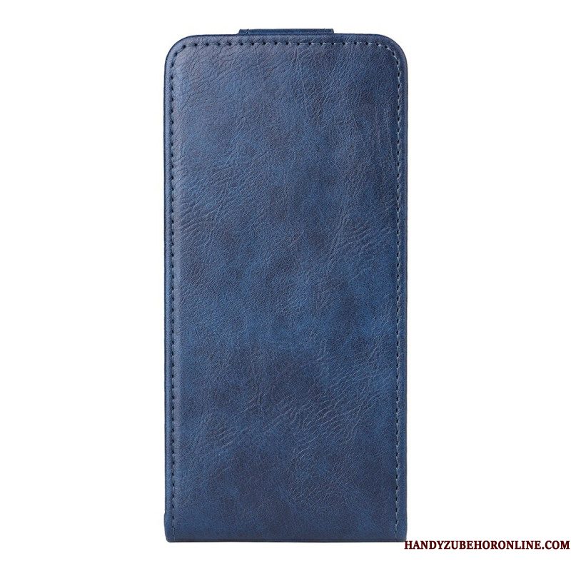 Leren Hoesje Voor Sony Xperia 1 Vii Ontwerp Met Verticale Klep