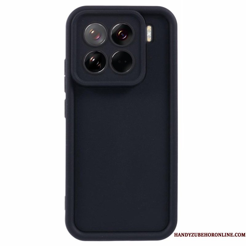 Leren Hoesje Voor Xiaomi 15 Pro Gegroefd Ontwerp