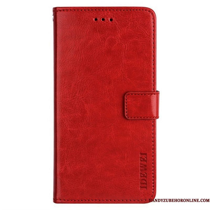 Leren Hoesje Voor Xiaomi 15 Pro Idewei Kunstleer