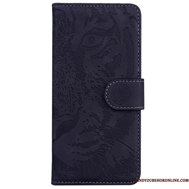 Leren Hoesje Voor Xiaomi 15 Tijgerprint