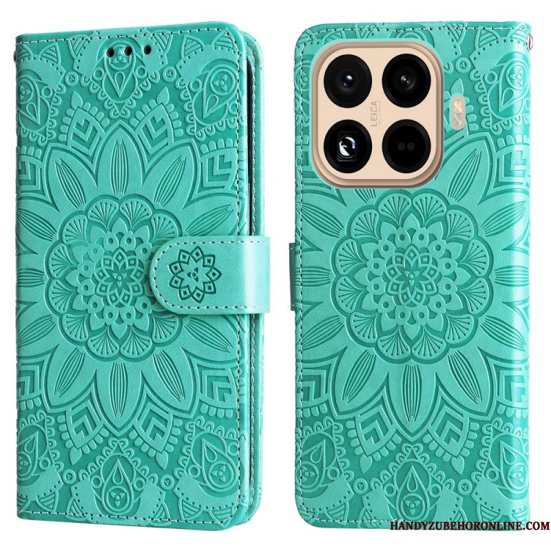 Leren Hoesje Voor Xiaomi 15t Pro Mandala