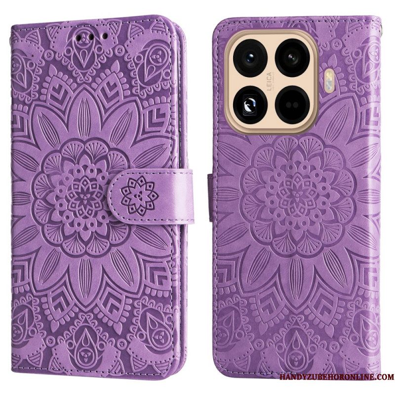 Leren Hoesje Voor Xiaomi 15t Pro Mandala