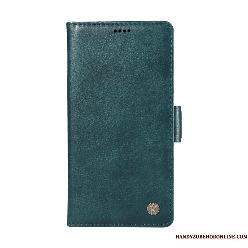 Leren Hoesje Voor Xiaomi 15t Pro Yikatu Retro