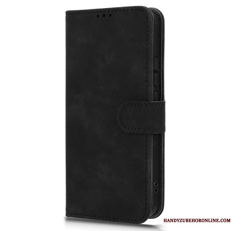 Leren Hoesje Voor Xiaomi 15t Suède Effect