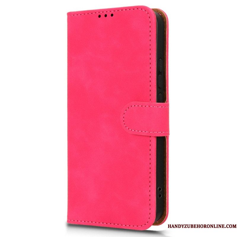 Leren Hoesje Voor Xiaomi 15t Suède Effect