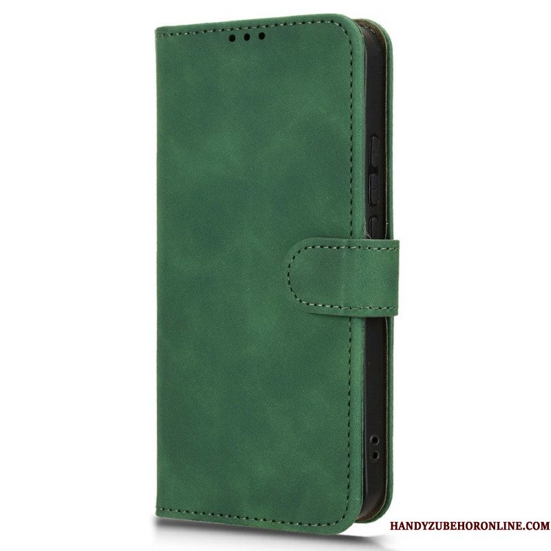 Leren Hoesje Voor Xiaomi 15t Suède Effect