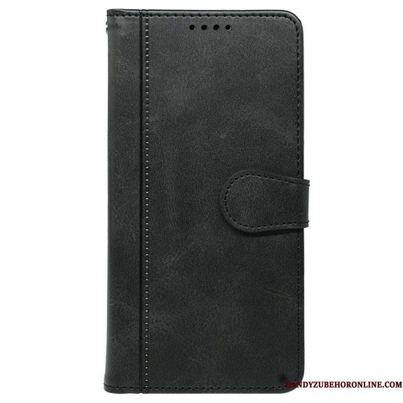 Leren Hoesje Voor Xiaomi 17 Leertextuur