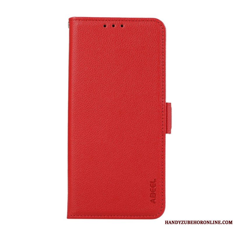 Leren Hoesje Voor Xiaomi 17 Pro Max Lychee Textuur Met Rfid-blokkering