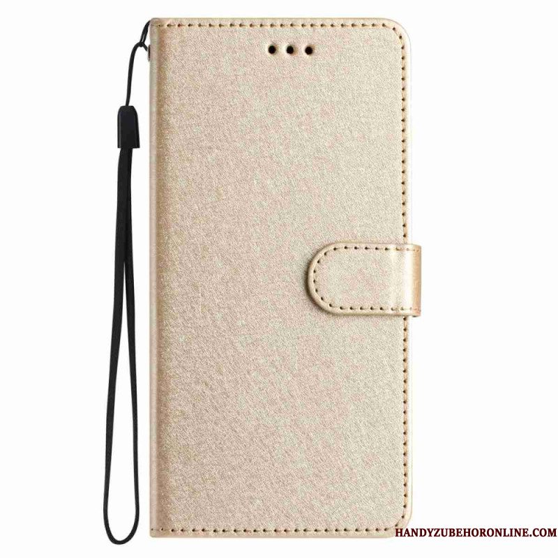 Leren Hoesje Voor Xiaomi 17 Pro Max Zijdetextuur