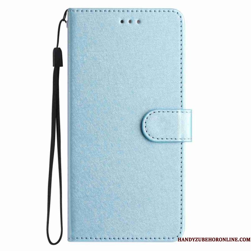 Leren Hoesje Voor Xiaomi 17 Pro Max Zijdetextuur