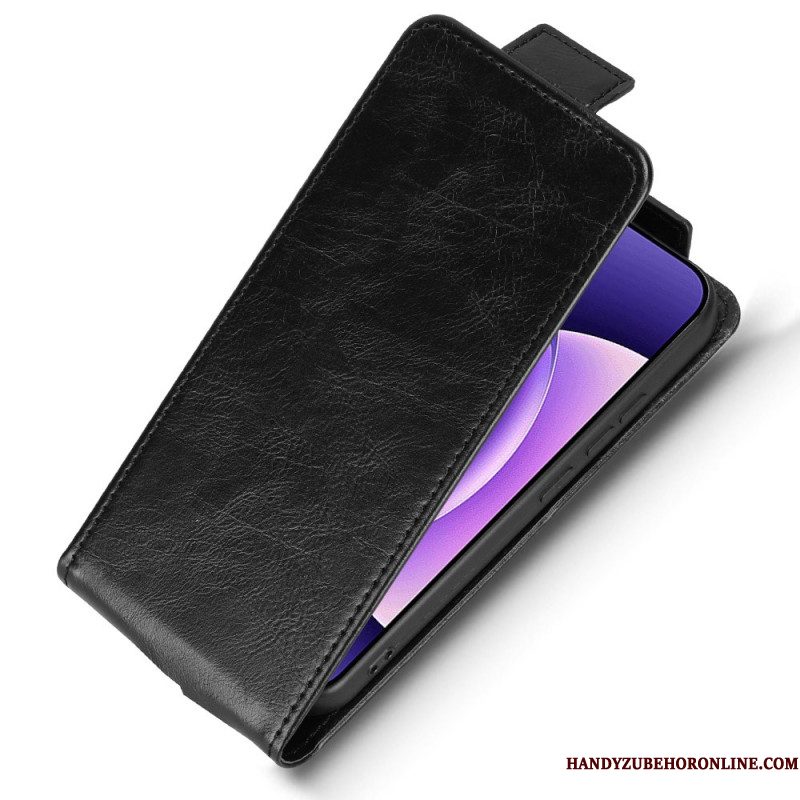 Leren Hoesje Voor Xiaomi 17 Pro Verticale Klep