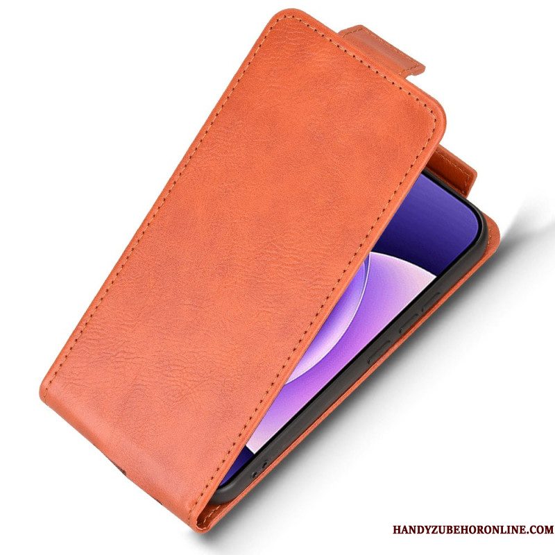Leren Hoesje Voor Xiaomi 17 Pro Verticale Klep