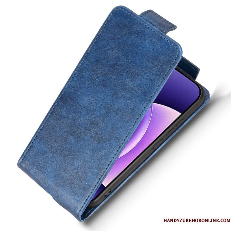 Leren Hoesje Voor Xiaomi 17 Pro Verticale Klep