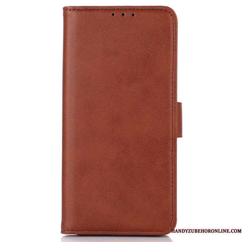 Leren Hoesje Voor Xiaomi Redmi Note 14 4g De Klassieker