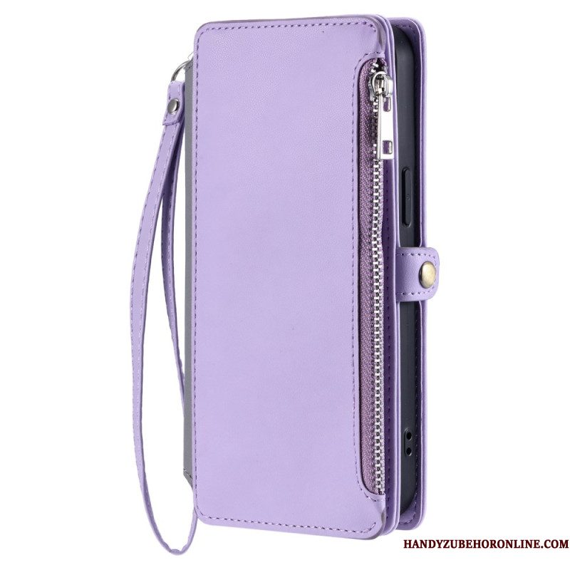 Leren Hoesje Voor Xiaomi Redmi Note 14 4g Portemonnee Met 8 Kaartsleuven