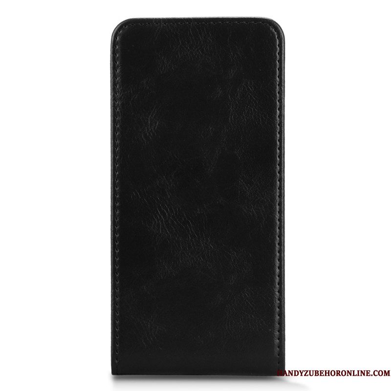 Leren Hoesje Voor Xiaomi Redmi Note 14 5g Verticale Klep