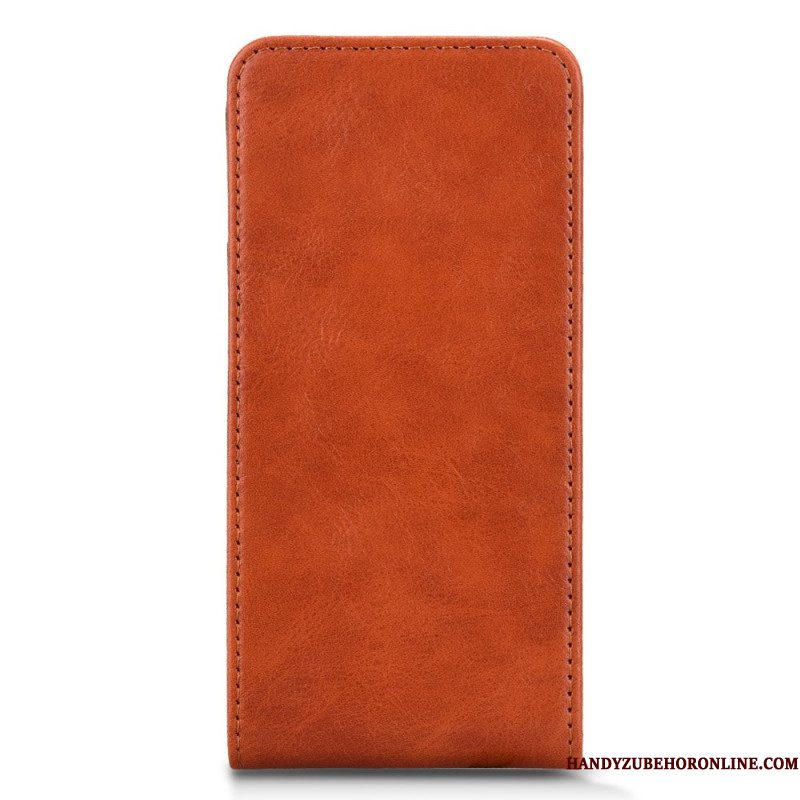 Leren Hoesje Voor Xiaomi Redmi Note 14 5g Verticale Klep