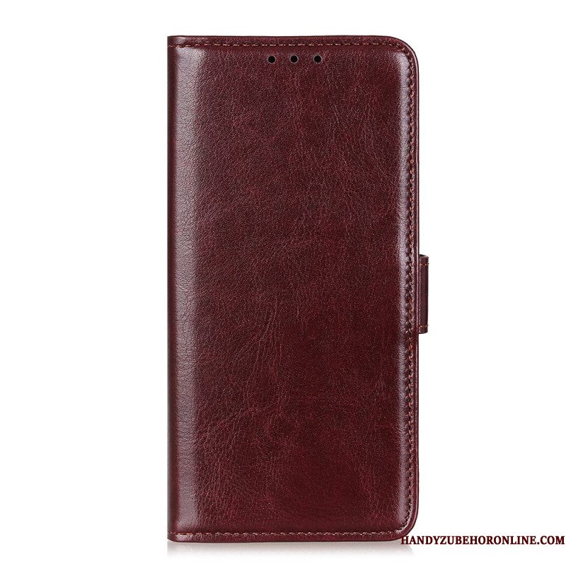 Leren Hoesje Voor Xiaomi Redmi Note 14 Pro 4g Lakleer