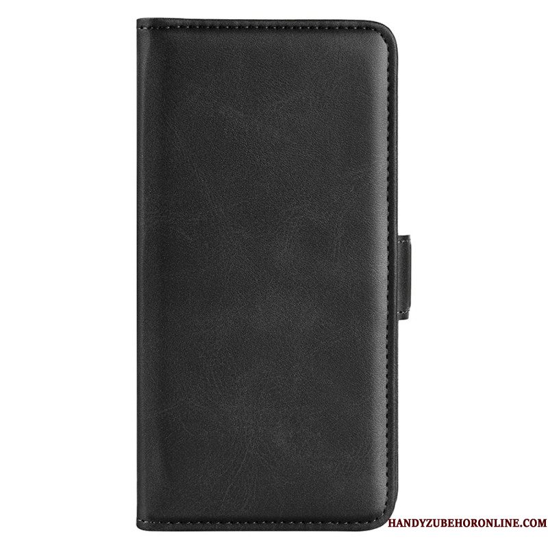 Leren Hoesje Voor Xiaomi Redmi Note 14 Pro Plus 5g Dubbele Sluiting