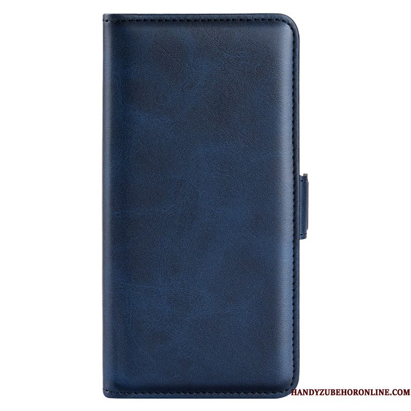 Leren Hoesje Voor Xiaomi Redmi Note 14 Pro Plus 5g Dubbele Sluiting