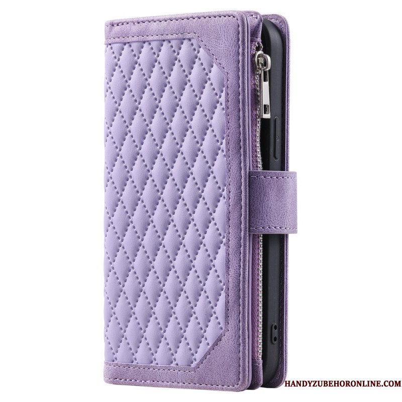 Leren Hoesje Voor Xiaomi Redmi Note 14 Pro Plus 5g Gewatteerde Portemonnee