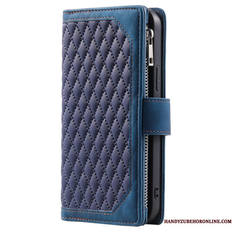 Leren Hoesje Voor Xiaomi Redmi Note 14 Pro Plus 5g Gewatteerde Portemonnee