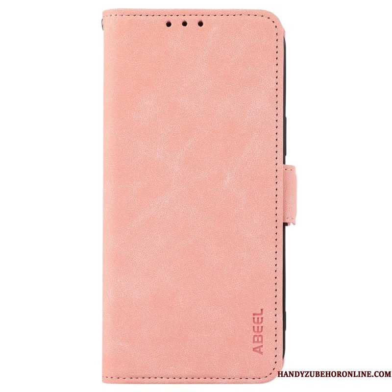 Leren Hoesje Voor Xiaomi Redmi Note 14s Abeel Suède-effect