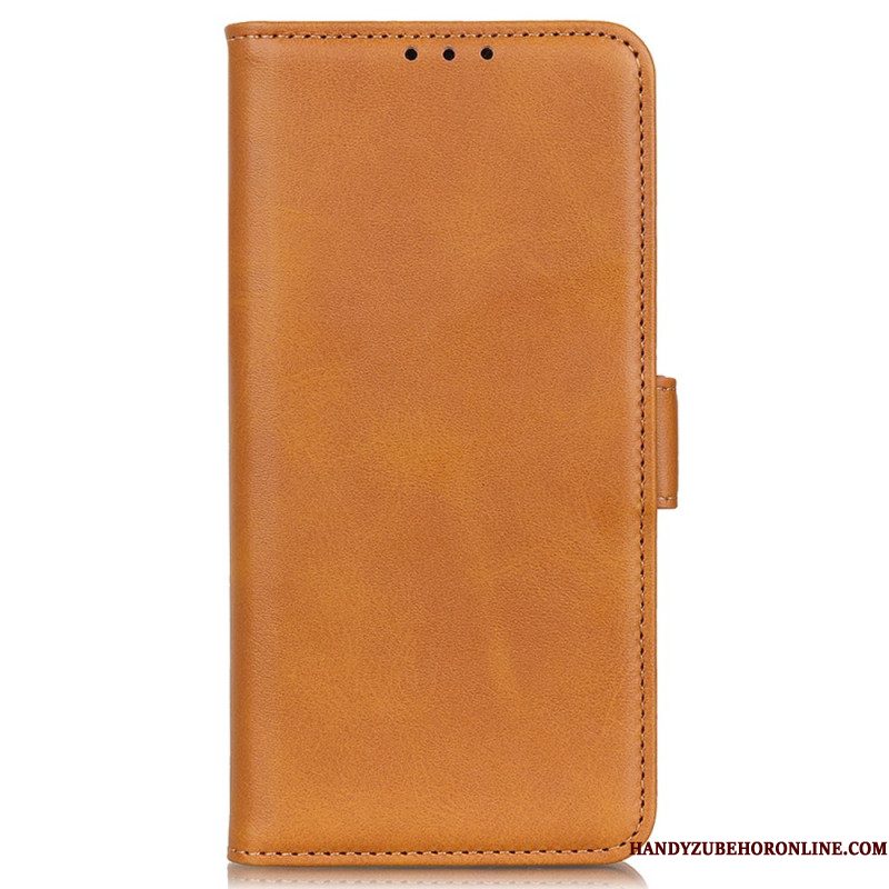Leren Hoesje Voor Xiaomi Redmi Note 14s Dubbele Sluiting
