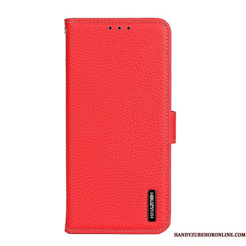 Leren Hoesje Voor Xiaomi Redmi Note 14s Klassiek Khazneh Leer
