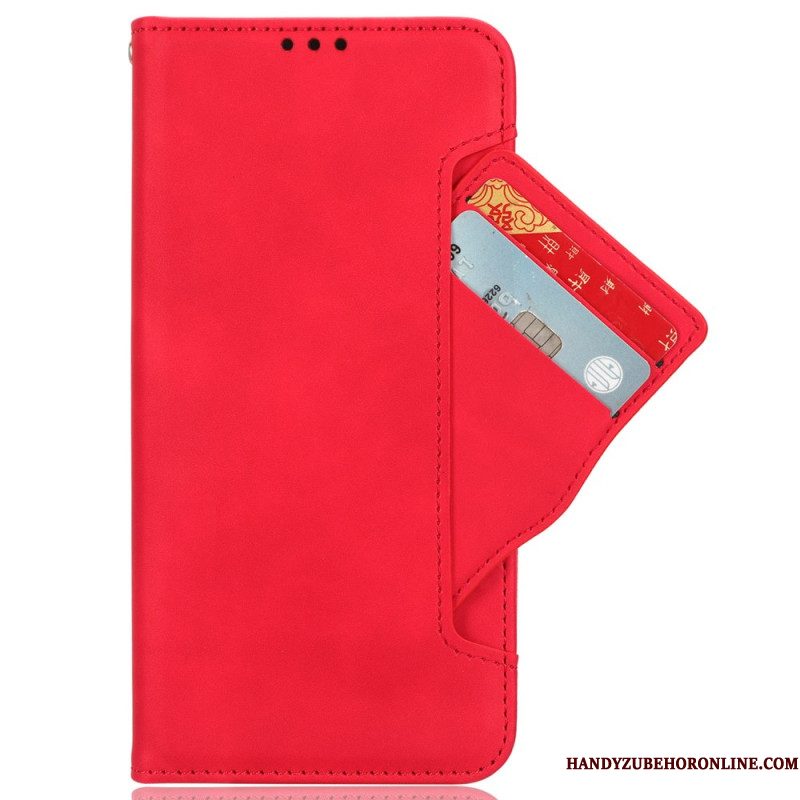 Leren Hoesje Voor Xiaomi Redmi Note 14s Meerdere Kaartsleuven