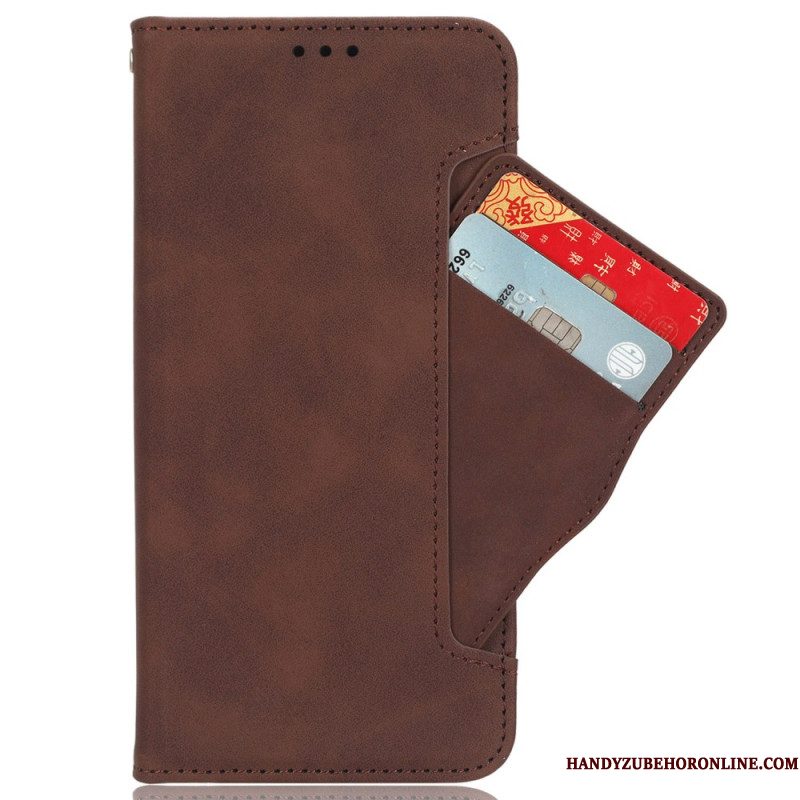 Leren Hoesje Voor Xiaomi Redmi Note 14s Meerdere Kaartsleuven
