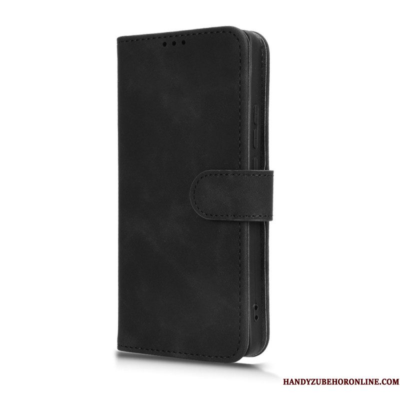 Leren Hoesje Voor Xiaomi Redmi Note 14s Suède-effect
