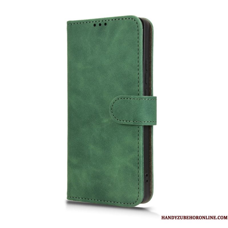 Leren Hoesje Voor Xiaomi Redmi Note 14s Suède-effect