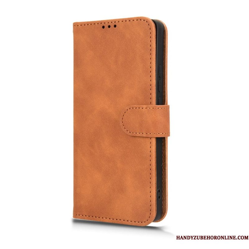 Leren Hoesje Voor Xiaomi Redmi Note 14s Suède-effect