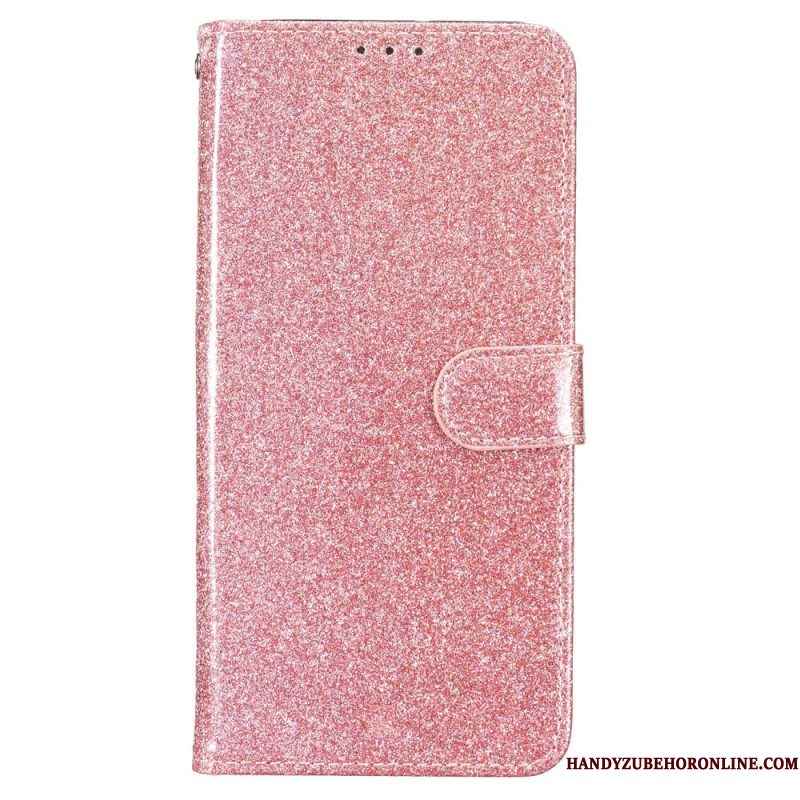 Leren Hoesje Voor Xiaomi Redmi Note 15 5g Glitter