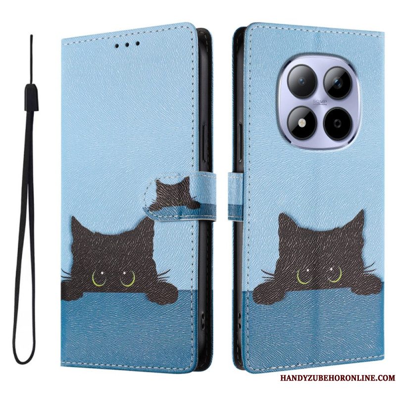 Leren Hoesje Voor Xiaomi Redmi Note 15 Pro 5g Patroon