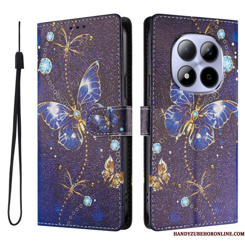 Leren Hoesje Voor Xiaomi Redmi Note 15 Pro 5g Patroon