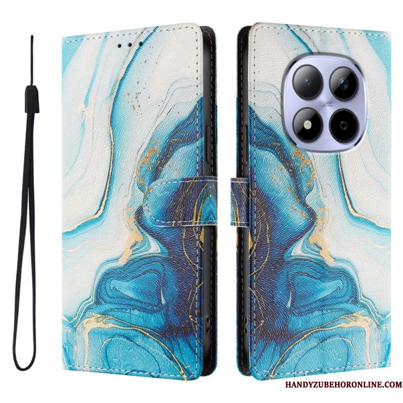 Leren Hoesje Voor Xiaomi Redmi Note 15 Pro 5g Patroon