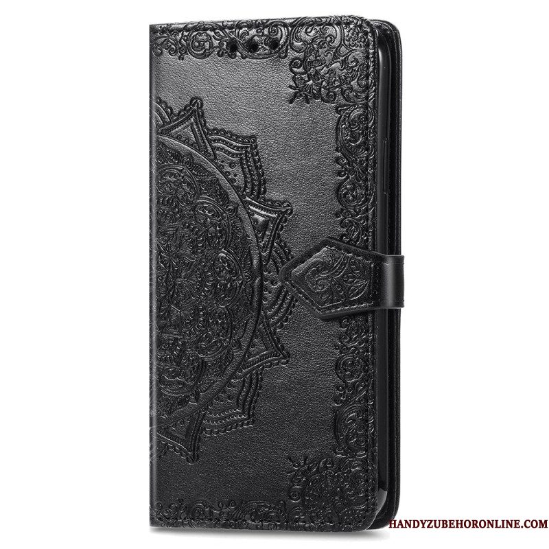 Leren Hoesje Voor Xiaomi Redmi Note 15 Pro Plus 5g Barok Mandala