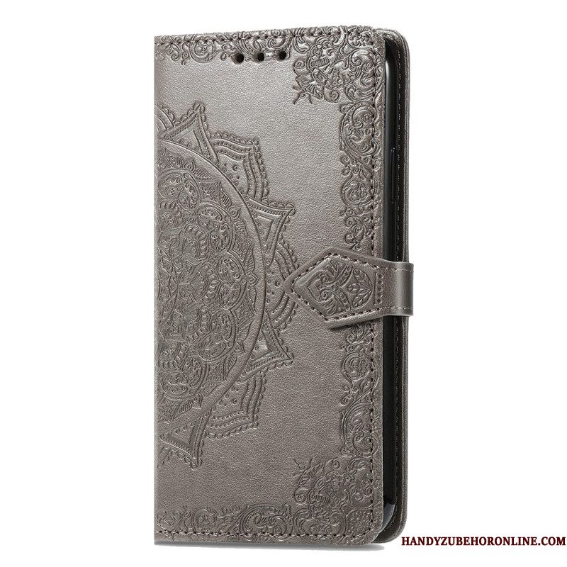 Leren Hoesje Voor Xiaomi Redmi Note 15 Pro Plus 5g Barok Mandala