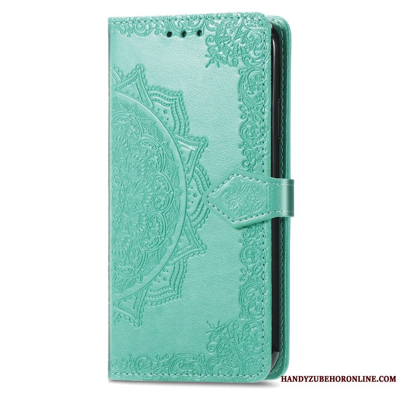 Leren Hoesje Voor Xiaomi Redmi Note 15 Pro Plus 5g Barok Mandala
