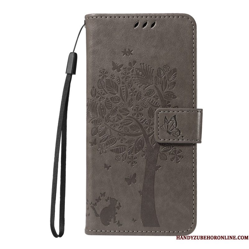 Leren Hoesje Voor Xiaomi Redmi Note 15 Pro Plus 5g Kat En Boom