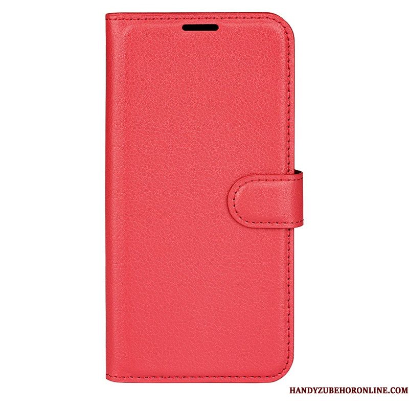 Leren Hoesje Voor Xiaomi Redmi Note 15 Pro Plus 5g Lychee Kunstleer
