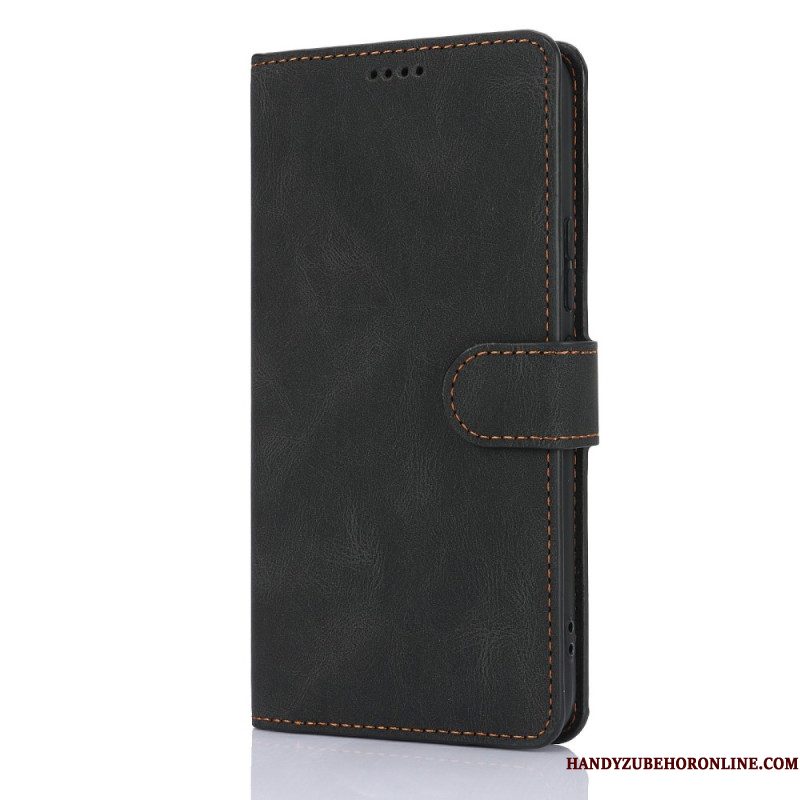 Leren Hoesje Voor iPhone 17 Pro Max Met Portemonnee En Standaard