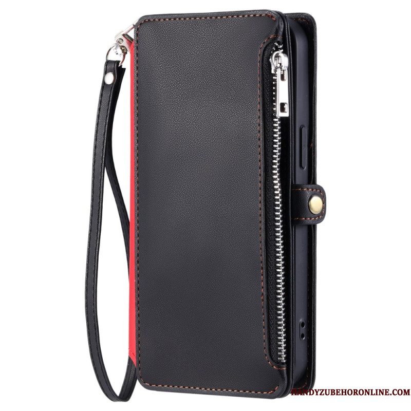 Leren Hoesje Voor iPhone 17 Pro Max Retro Premium